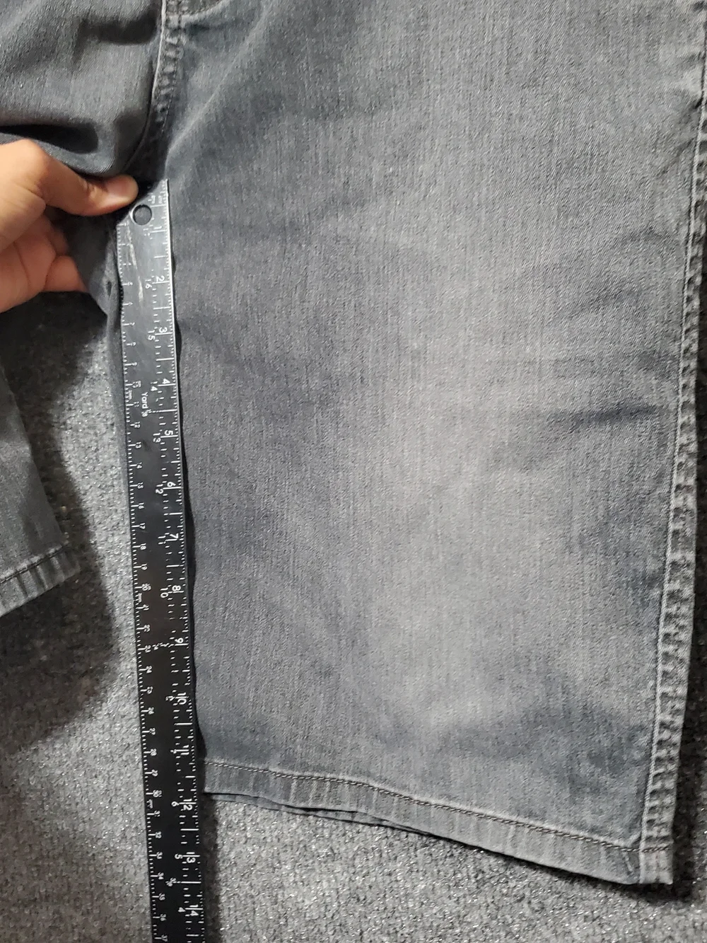 Element Flat Front Golf Bermuda Shorts Men 38 Charcoal Grey Skate Chino Grunge
